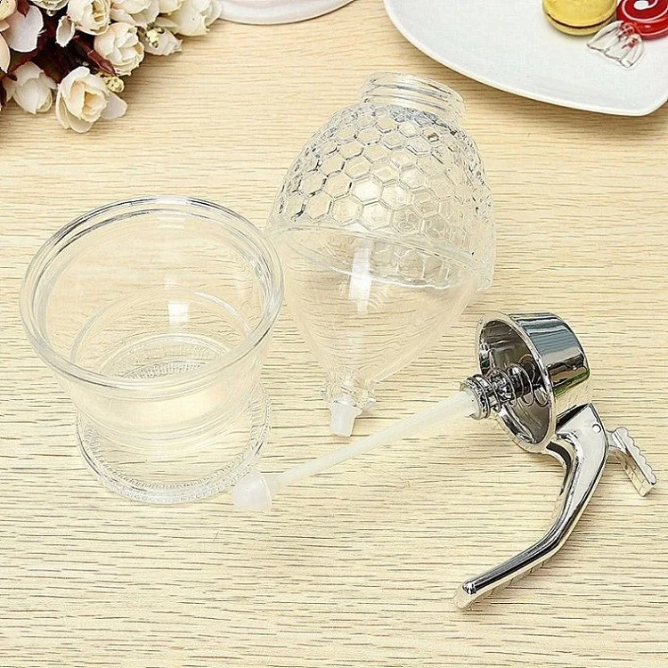 2023Top Quality Factory Wholesale 8 Oz Honey Comb Pot Honey Dispenser