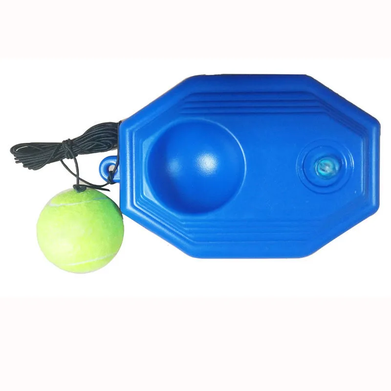 Factory Direct Sales Portable Pe Rebound Single Tennis Training Device For Tennis Court Training