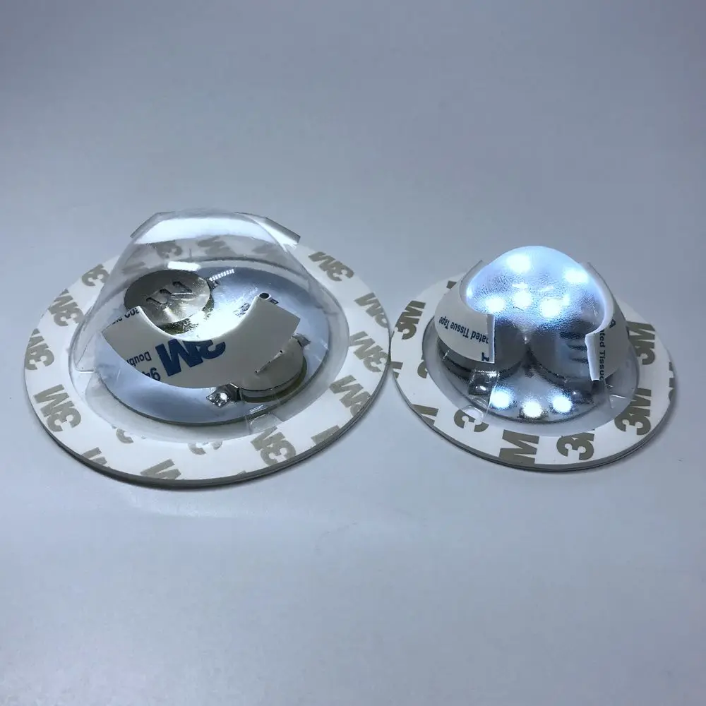 
Factory OEM LED bottle light adhesive LOGO sticker pad LED coaster waterproof LED bottle sticker for champagne Whiskey Vodka 