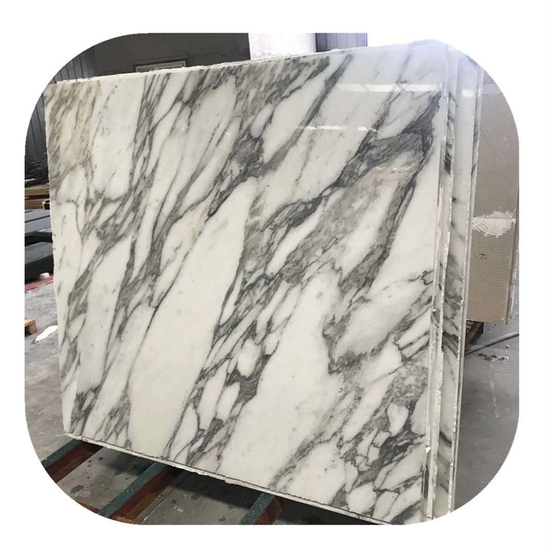 Modern Design Arabescato Vagli Marble Composite Tile Polished Dolomite Cut-to-Size Slab Ceramic Backer Kitchen Hotel Flooring