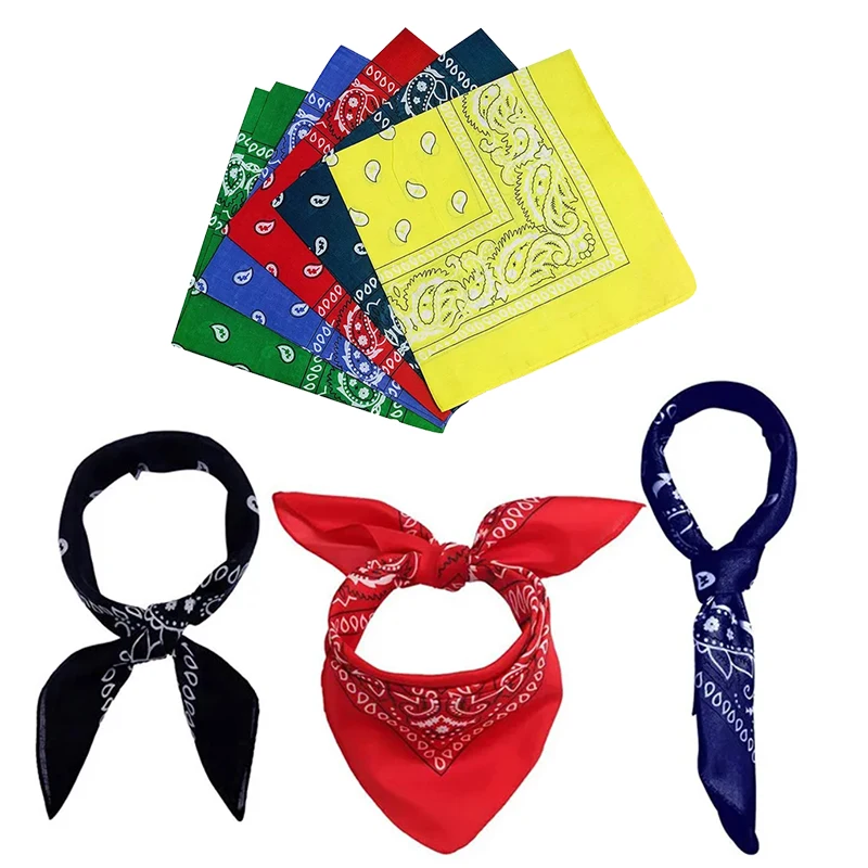 Customized s 100% cotton USA flag  fashion seamless  square bandana scarf