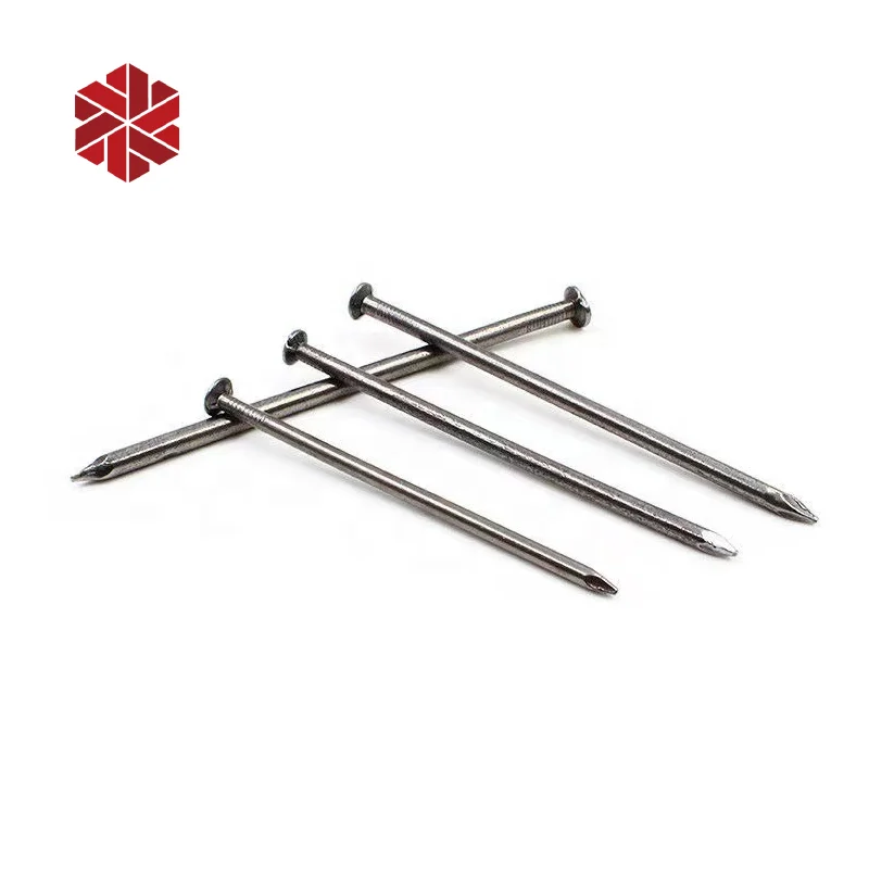galvanized flat head common nails 4 inch round iron wire nail with head 8d 10d electro galvanized nails