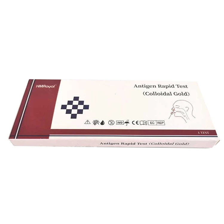 Nasal Swab Size Box Applicable Sample Extraction Buffer Antigen Rapid Test