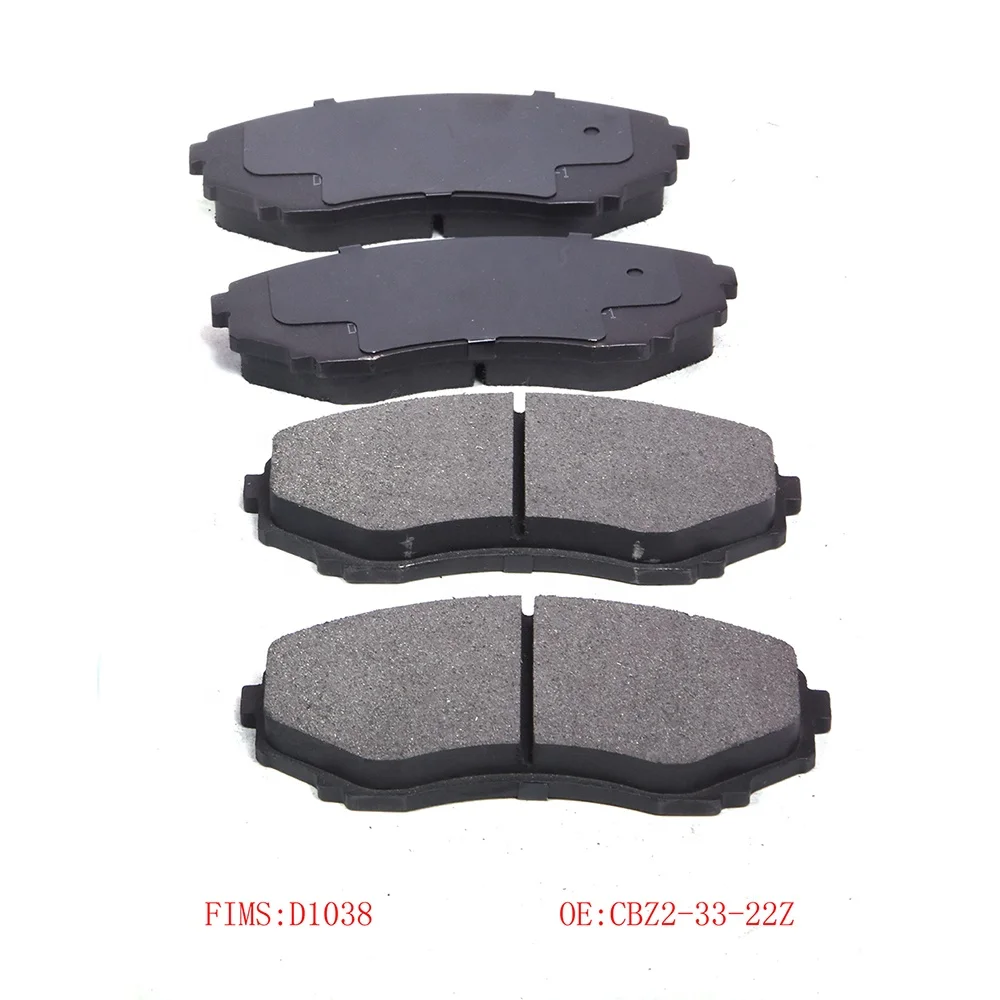 Ceramic Materials Front LOCATION High Quality Brake Spare Parts OE CBZ2-33-22Z for Mazda Brake Pads