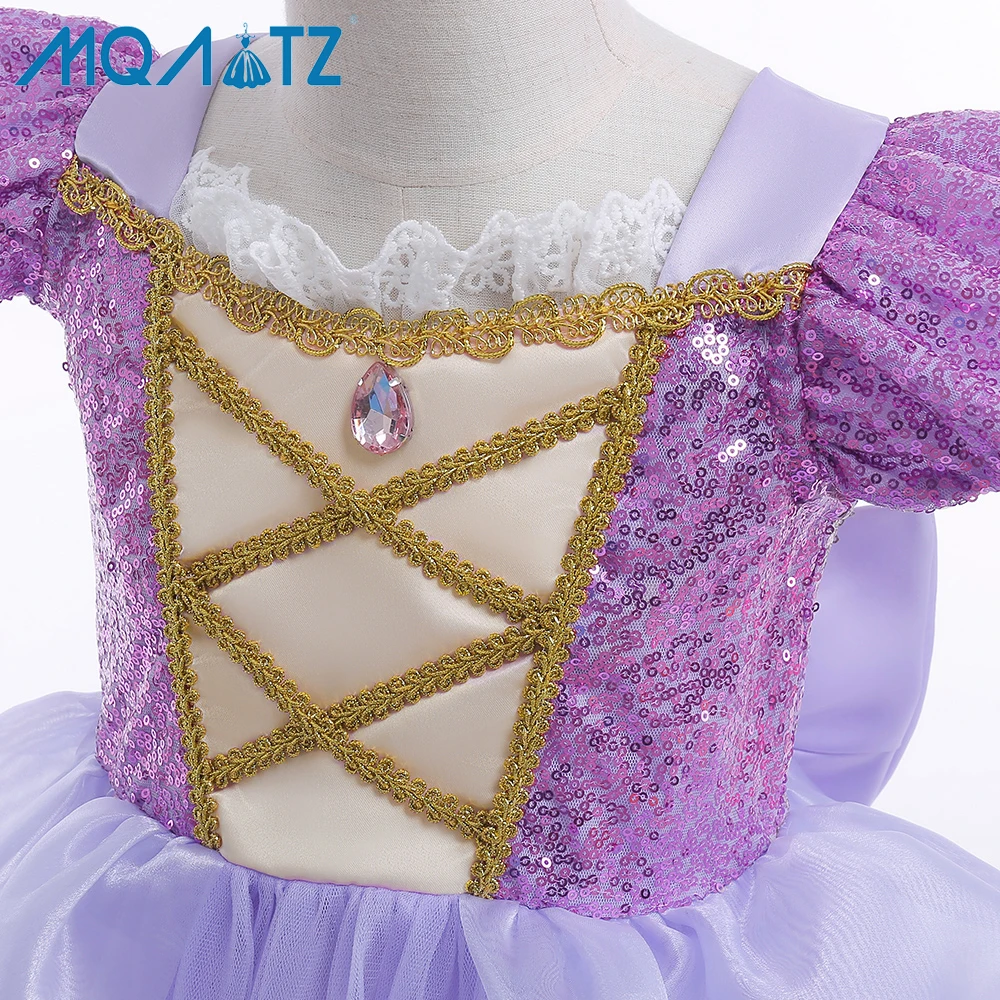 Summer Kids Girls Dresses Costume Princess Little Girl Cosplay Dress