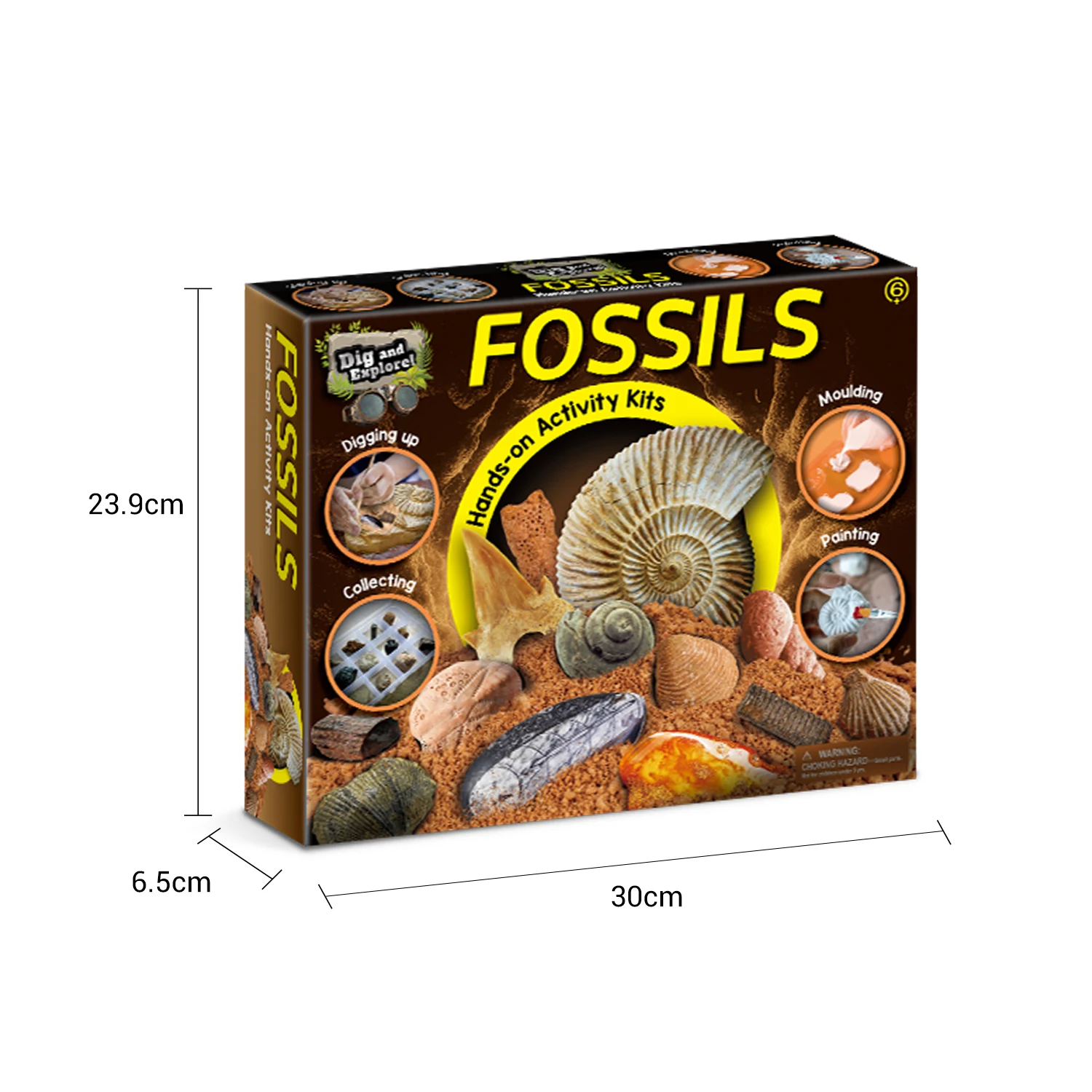 Kids Art  Learning Resources Educational Toys Non-toxic Drawing Art Craft And DIY Toy Education Gift Dinosaur Fossil Digging Toy