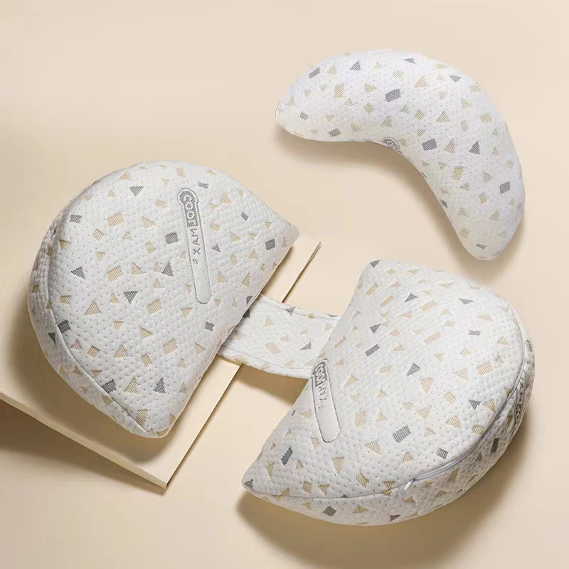 Bamboo Fiber U Shape Maternity Pillow Multifunctional Lumbar Support Pregnancy Pillow