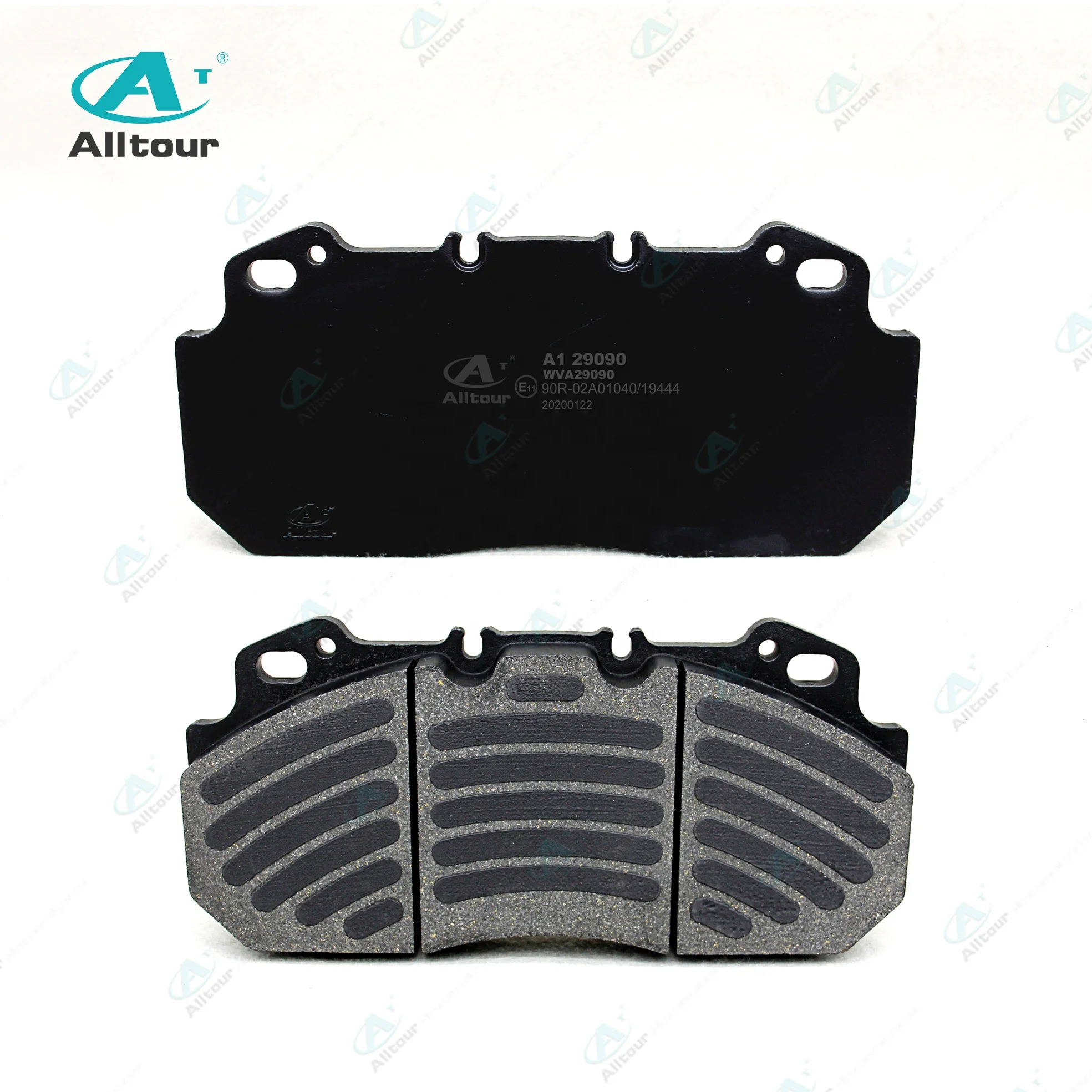 Truck brake pads of commercial vehicle trailer, bus European market truck parts for Renault truck, volvo truck brake pads