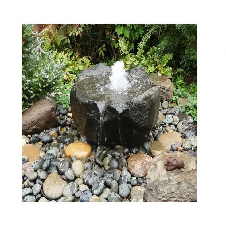 Landscaping Statues Garden Decoration Fontaine Stone,Decorative Stone Balls,Natural Stone Ball No Hole 8Mm