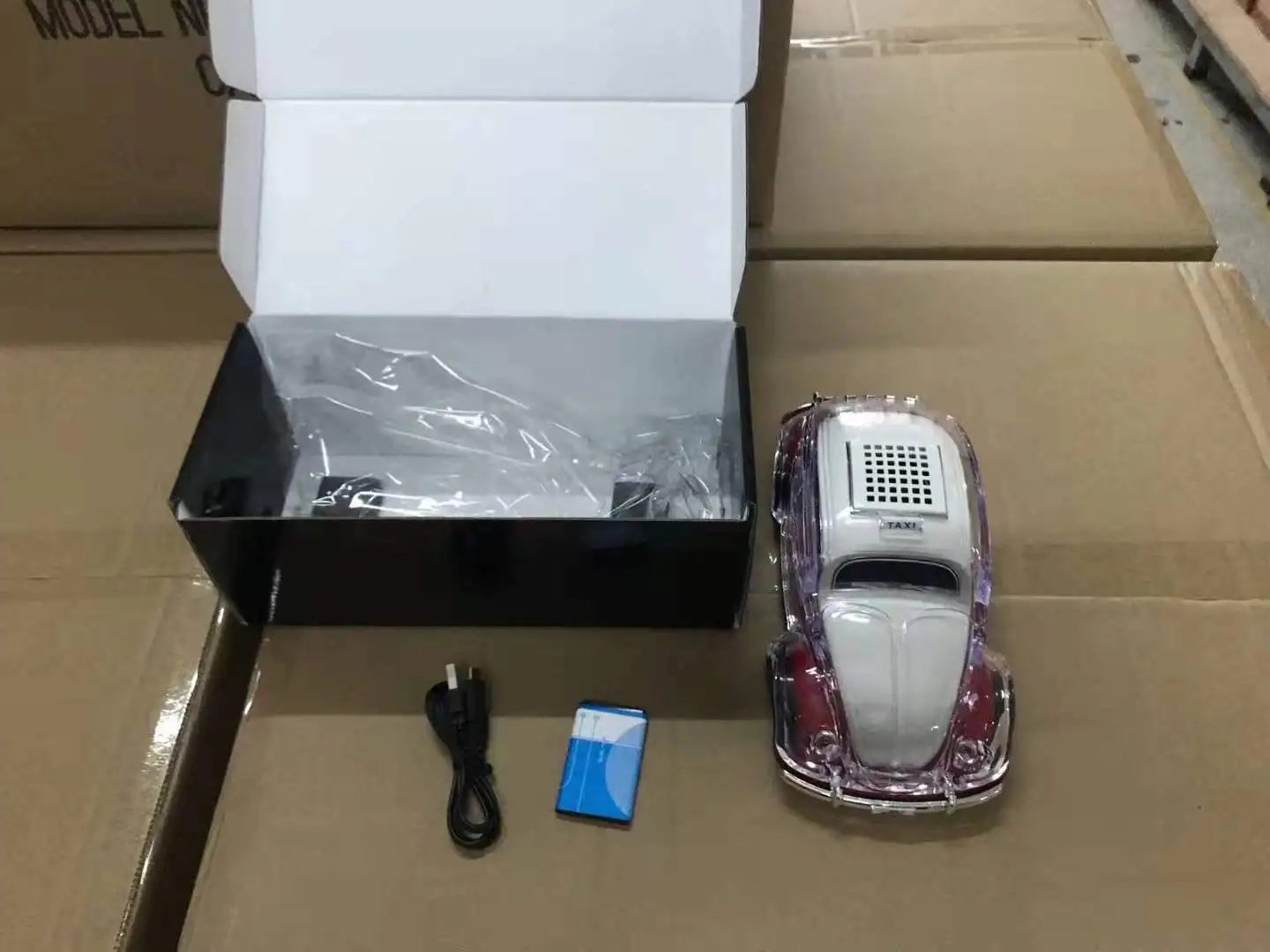 Outdoor Subwoofer Portable WS1937BT Taxi Car Wireless Speaker With Led Flashing Colorful Metal Bass BT Speaker For Mobile Phone