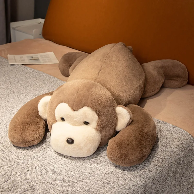 Kawaii Fluffy Fat Giant Stuffed Rabbit Cat Monkey Plush Toys Large Cute Huge Big Size Bunny crocodile polar bear Soft Toy