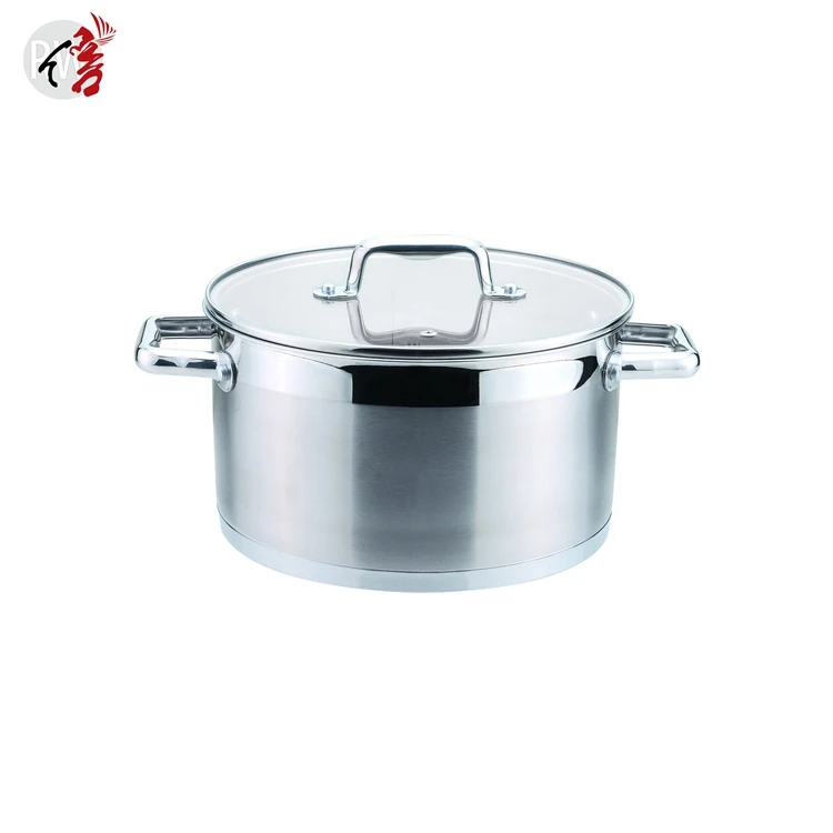 bulk buying straight shape 6pcs stainless steel casserole pot set