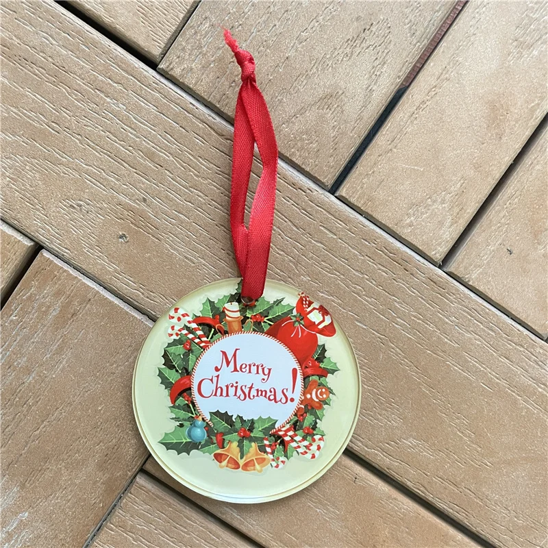 MDFSUB Acrylic Sublimation Blank Ornaments Circle Hanging Ornament 5mm thick sublimation Acrylic Ornaments for Christmas decor