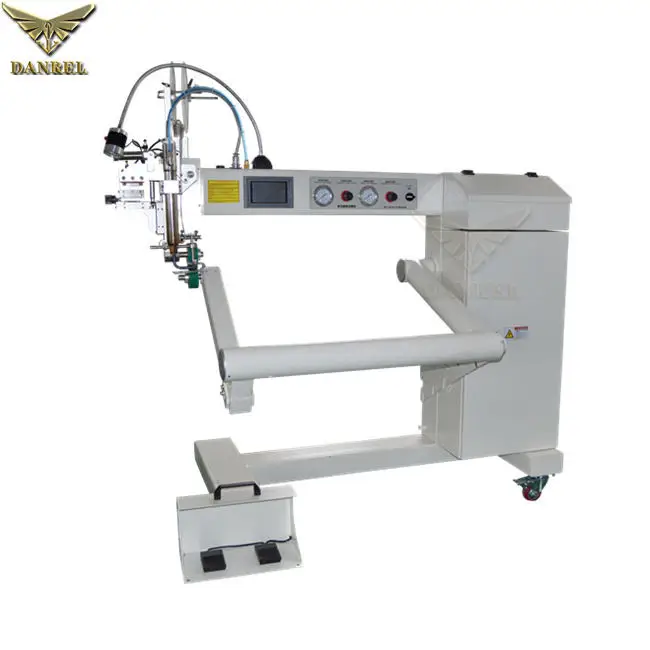 Straight and Horizontal Dual Arms Hot Air PVC Ventilation Ducting Hoses Hot air Welding Machine with PVC Ventilation Hose