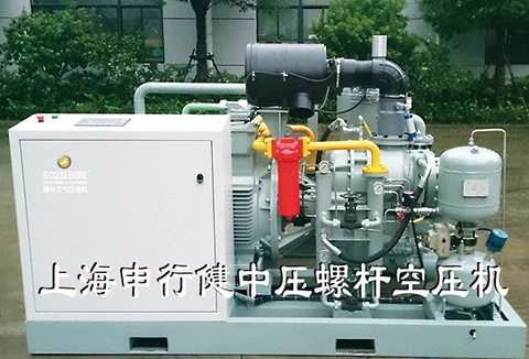 
200kw 270hp 25bar high Pressure Screw Air Compressor with air cooling for general industrial with air/water cooling 