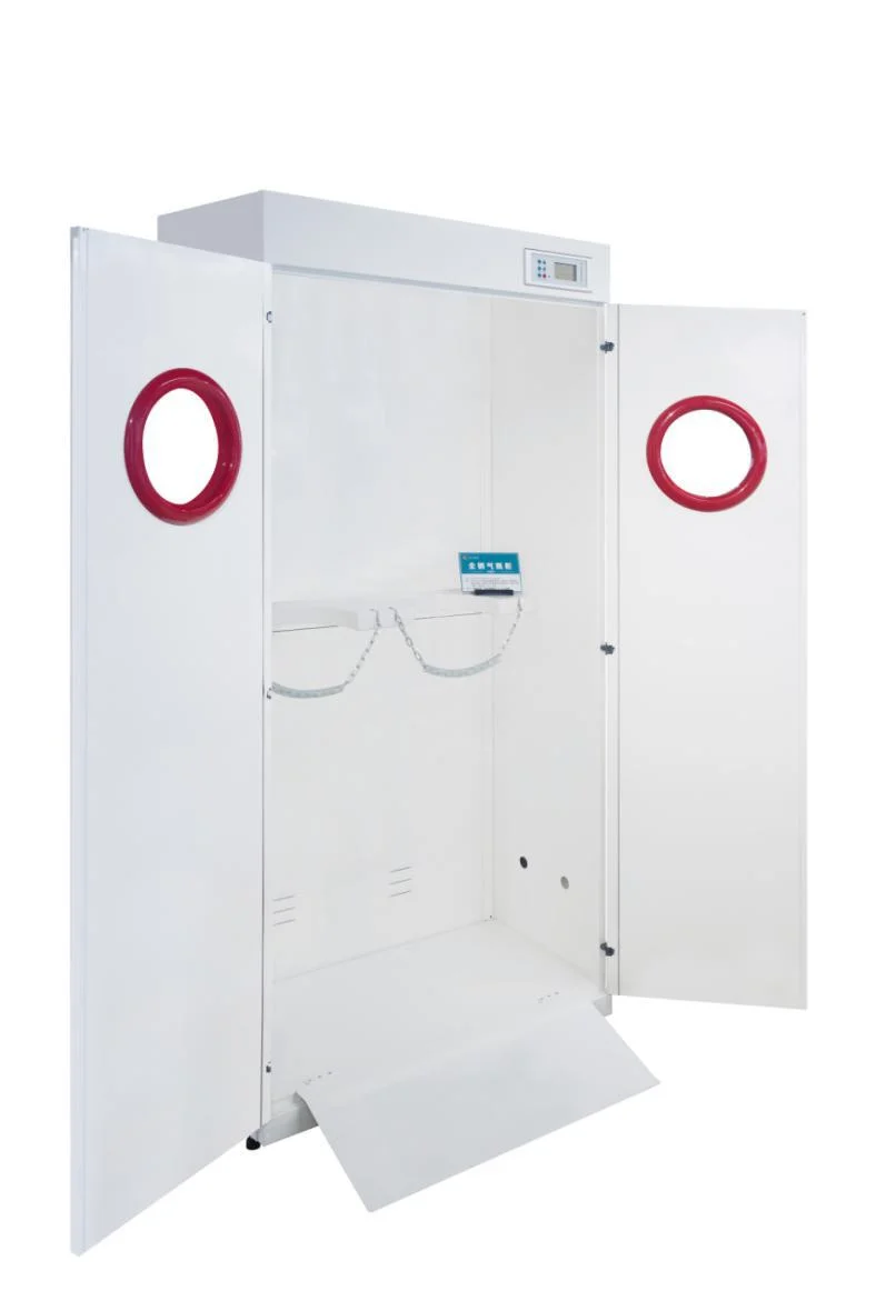 Laboratory furniture gas cylinder cabinet air vent