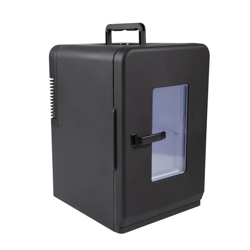 Mini Fridge, 15L 12V Car Refrigerator Portable Refrigerator Compact Refrigerator Portable Fridge Cooler/Warmer