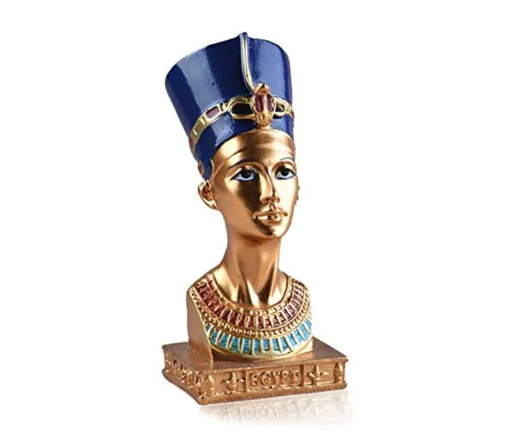 Недорогая статуя старой египетской королевы Nefertiti, поделки для домашнего декора