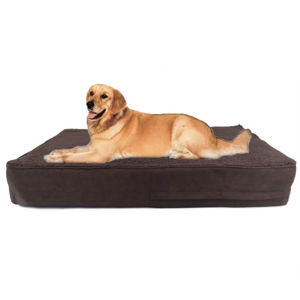 Soft Classic Flat Design Foam Rectangle extra large orthopedic dog beds Mattress