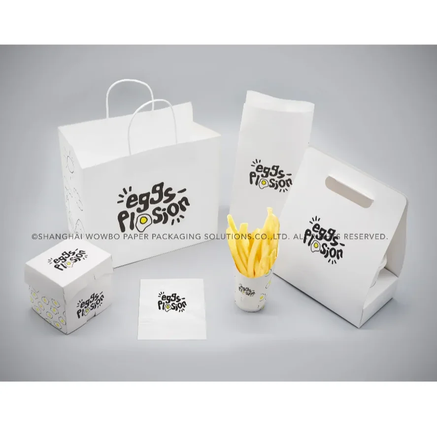 MOQ 500 white cafe packaging customizable matt lamination gift box with flip lid for gift