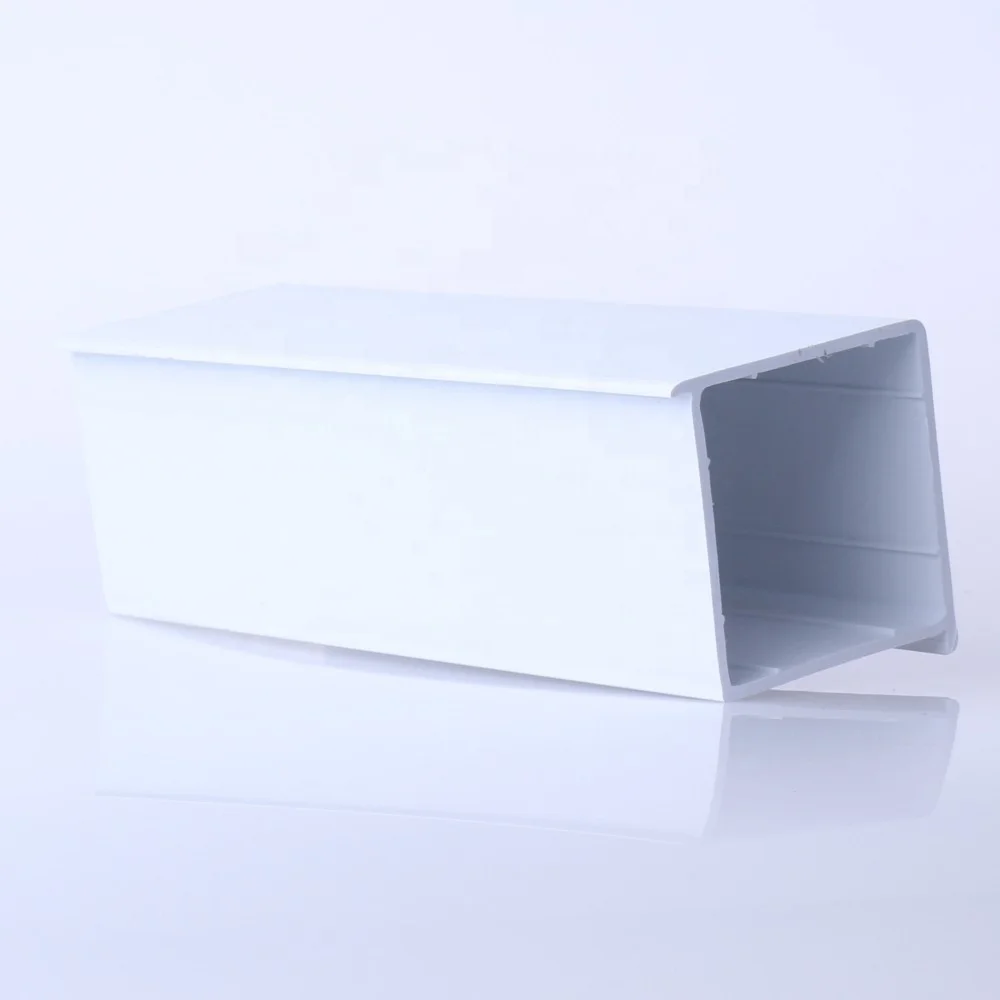 White PVC UPVC Profile Plastic for Window and Door Moulding for Apartment Use