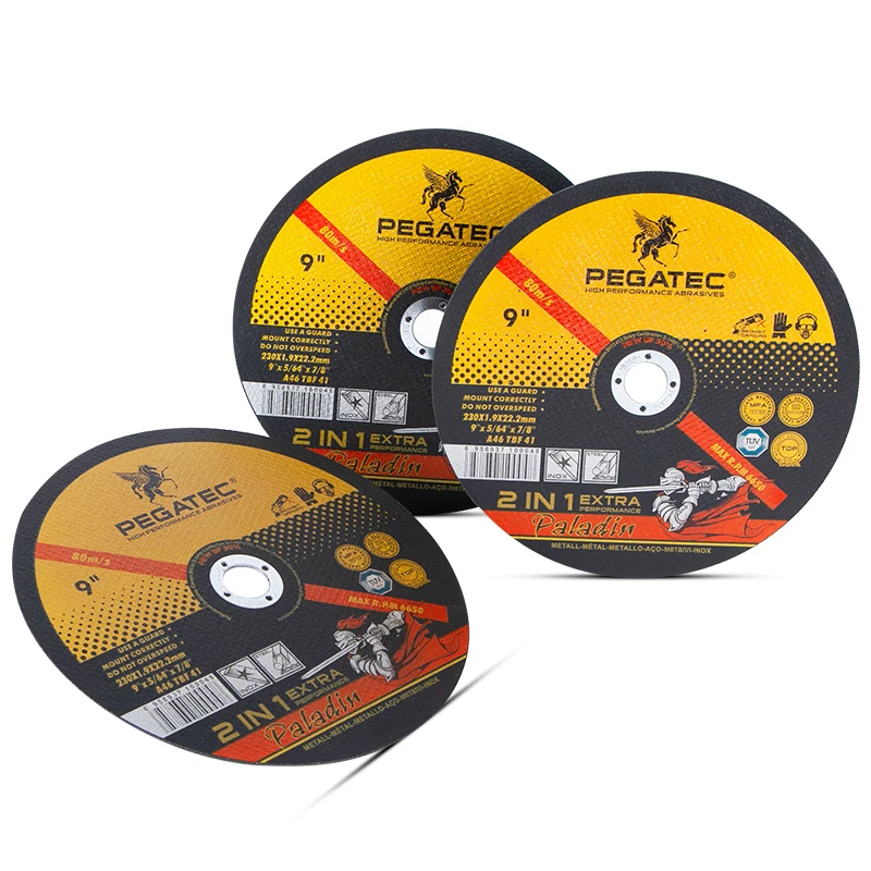Pegatec 9 дюймов 230x1 9x22 мм режущий диск en12413