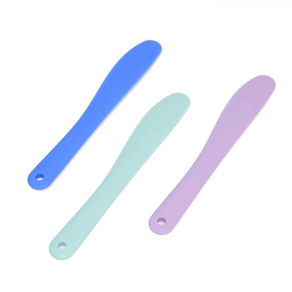 Food Grade Non Stick Butter Silicone Pet Spatula Set High Heat Resistant Scraper Silicone Spatula