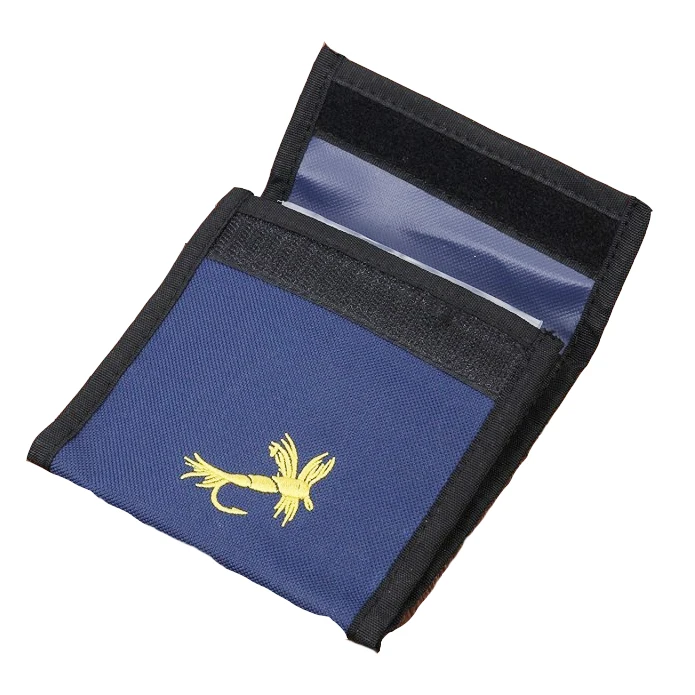 Canvas Fly Fishing Line Wallet Storage Bag With 10 Pouches