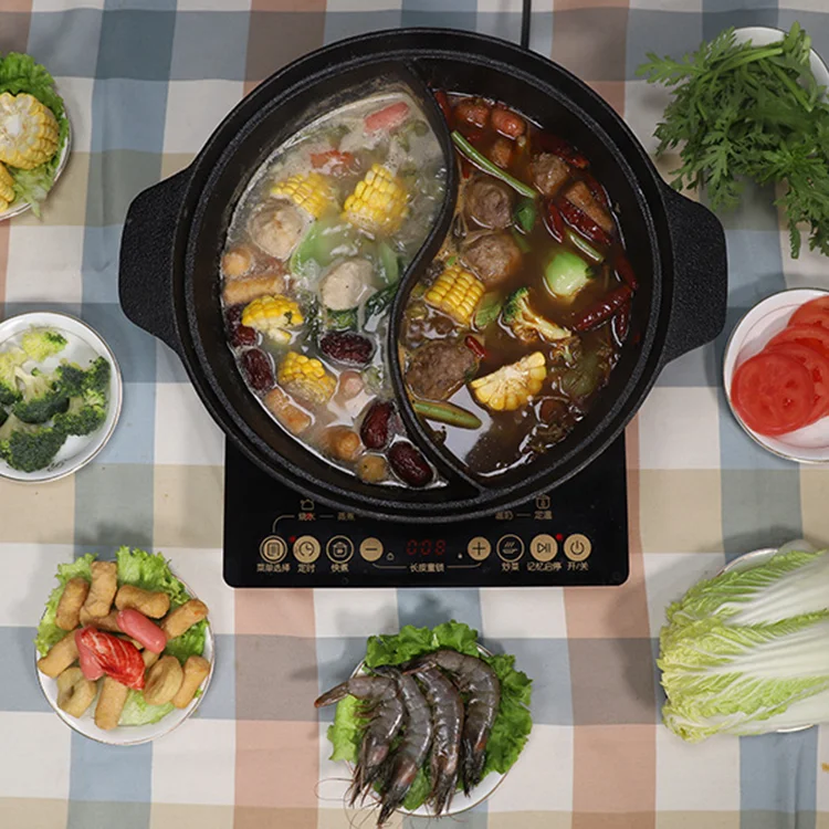 Home cookware Pre-Seasoned cooking pot cast iron