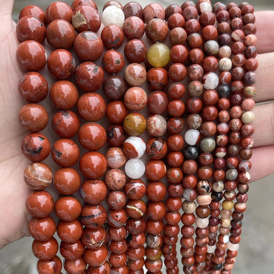 Wholesale Colorful 4mm/6mm/8mm/10mm/12mm Crystal Healing Natural Stone Loose Beads DIY Jewelry Bracelet Making