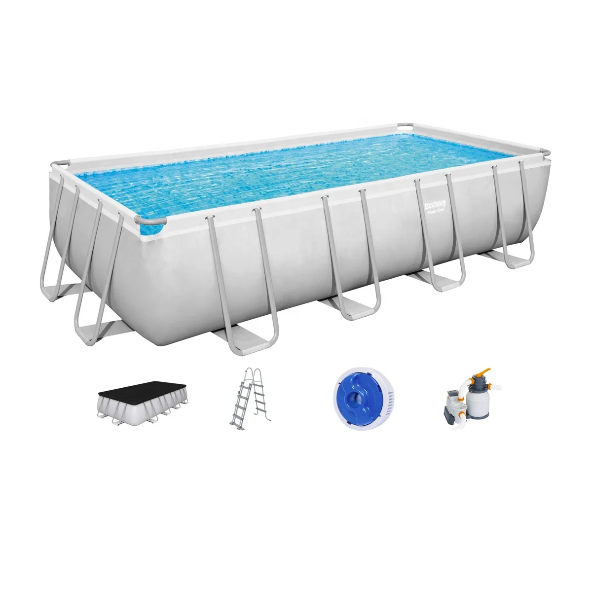 Bestway 56470  Rectangular Bracket Swimming Pool Home Outdoor Pool