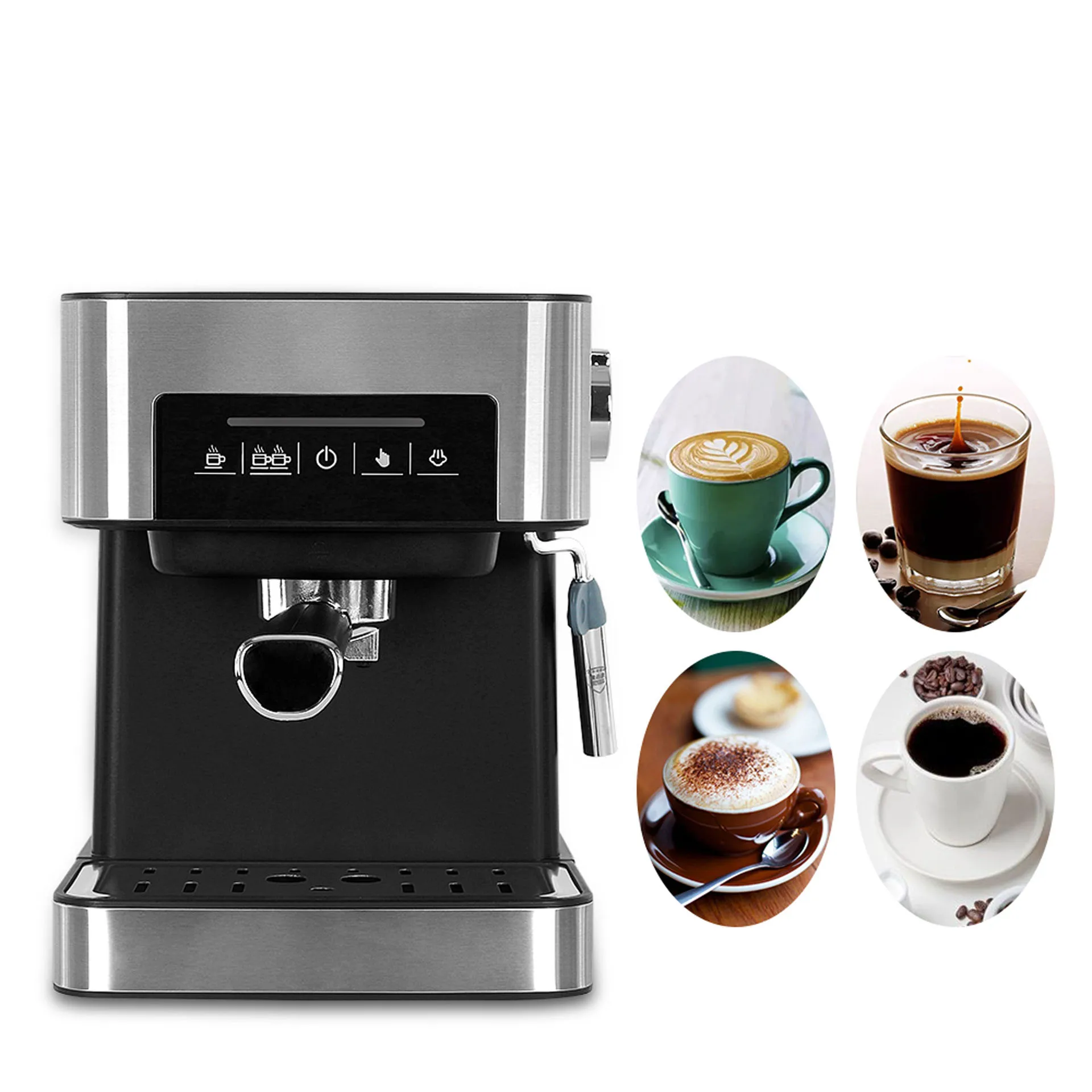20BAR small desktop espresso coffee machine semi-automatic coffee maker
