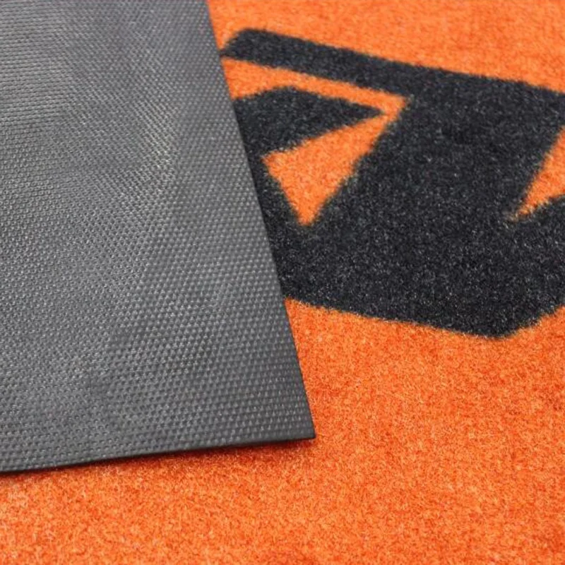 Customized Logo Workshop Mat Motorcycle Rubber Floor Pit Mats