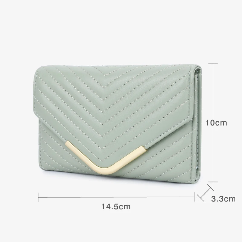 2024 Custom Embroidery Vegan Leather Long Wallet For Fashion Women Clutch Bag