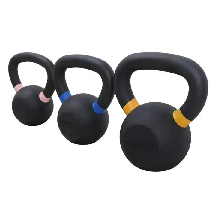 Factory wholesale training fitness gym  best material customized Cast iron kettlebell