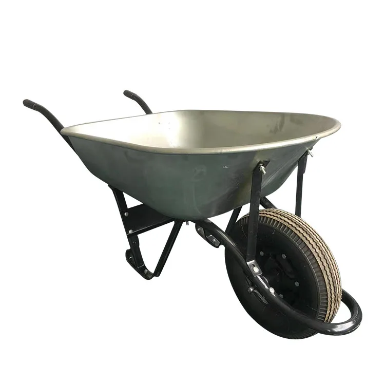 Wholesale High Quality 100 Litre Heavy Duty Garden Wheel Barrow Construction Wheelbarrow