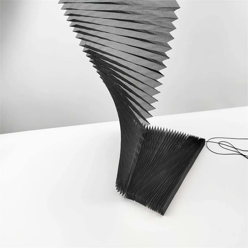 Factory Price Length 2M  Easy to Install Pleated Insect Screen for Balcony Door Retractable Fly Screen for Sliding Doors