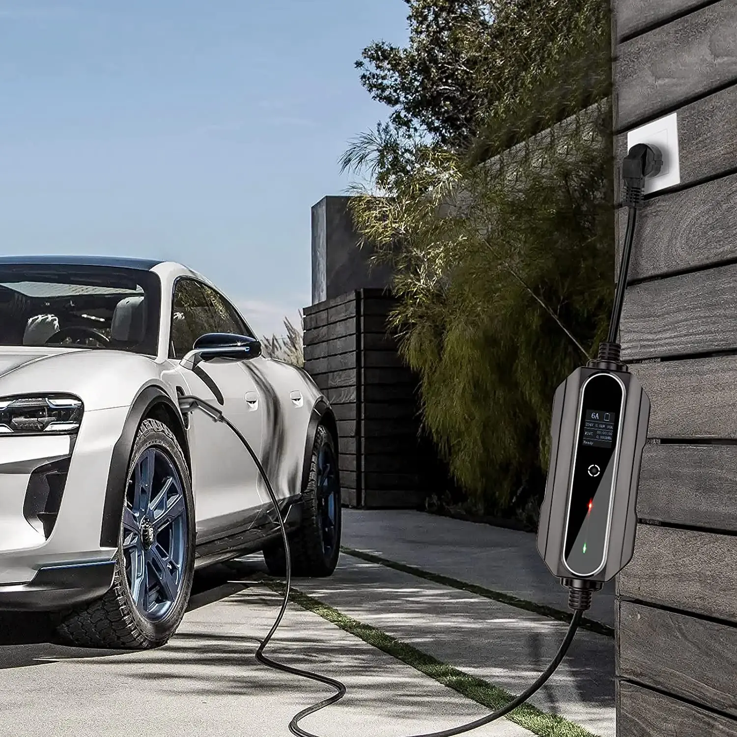 Workers Bee 6-13A Тип 2 с контролируемым цифровым экраном вилка стандарта Великобритании 3 контакта