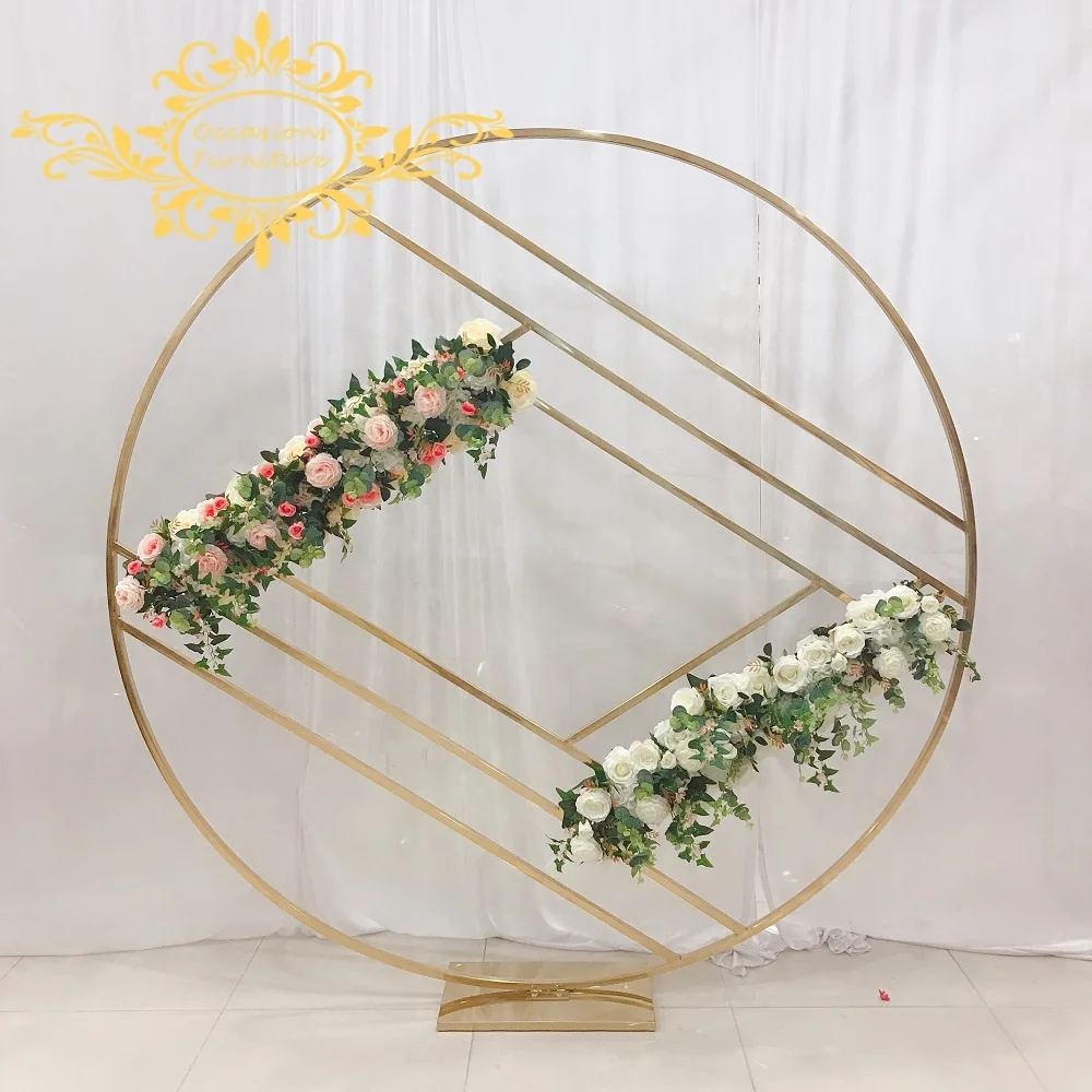 Frame Backdrop Wedding Props  Wedding Backdrop Events Party Baby Showers Round Panels