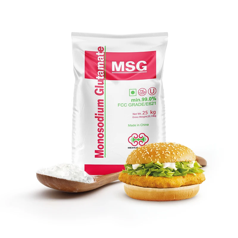 Fufeng/Linghua/Meihua Kosher Halal Msg Food Grade Fufeng Meihua 99% MSG Monosodium Glutamate Price