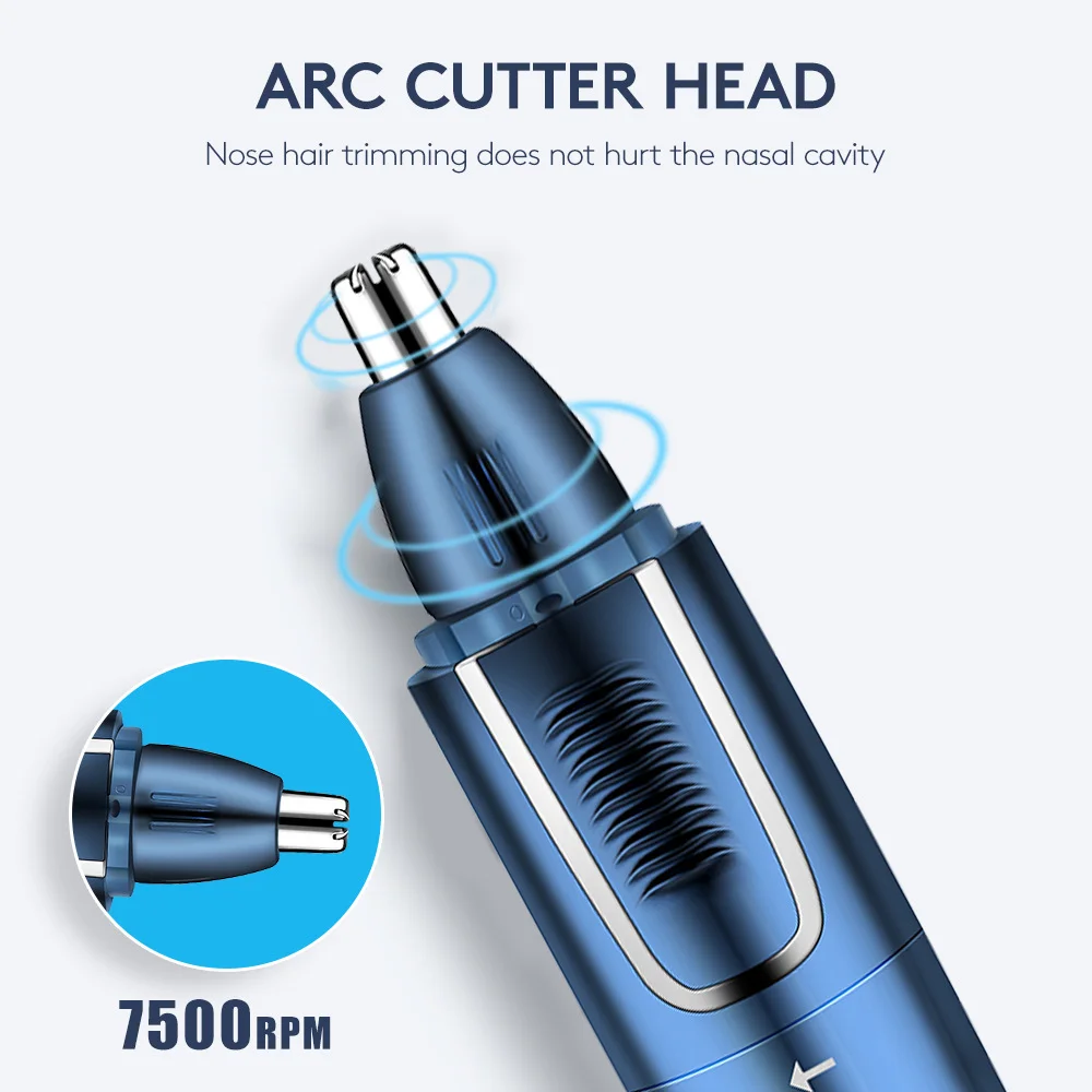 New Design Nose Trimmer Removal Appliances Professional Hair Clippers Electric Nose Hair Trimmer Rechargeable For men women