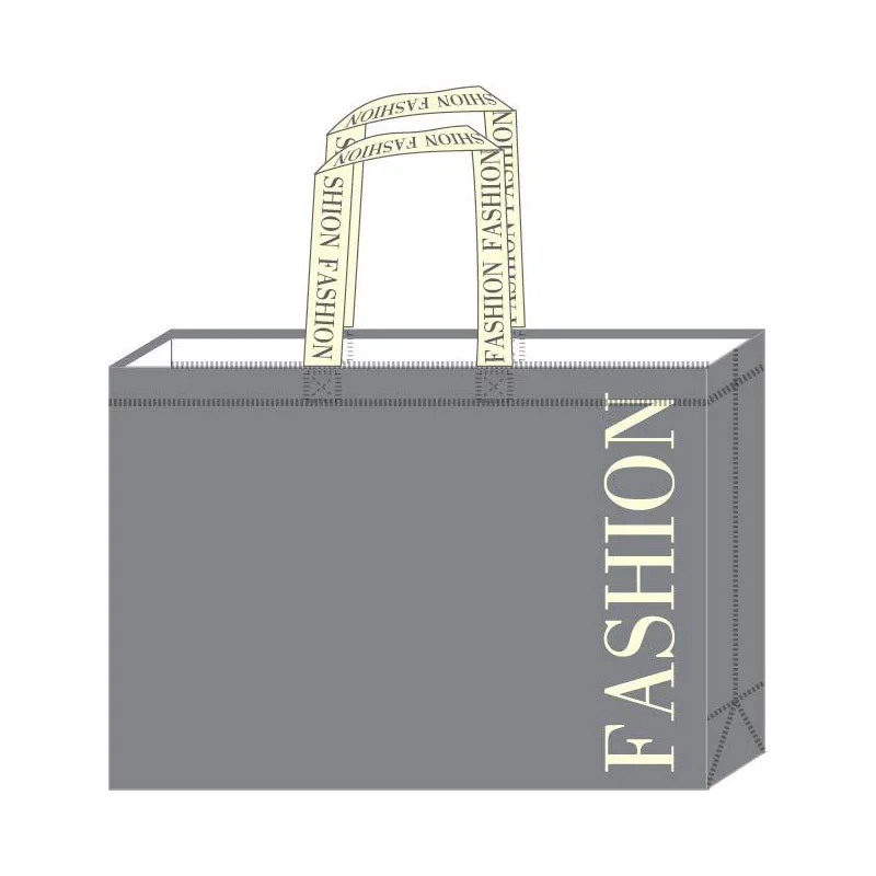 Wholesale Price Custom Printed Recycle Reusable holographic silver PP Laminated Non Woven tote Shopping Bag