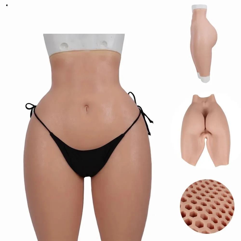 Woman Fake Sexy Underwear Buttock And Hips High Quality Silicone Female Bum Fake Butt Silicone Buttock Pants