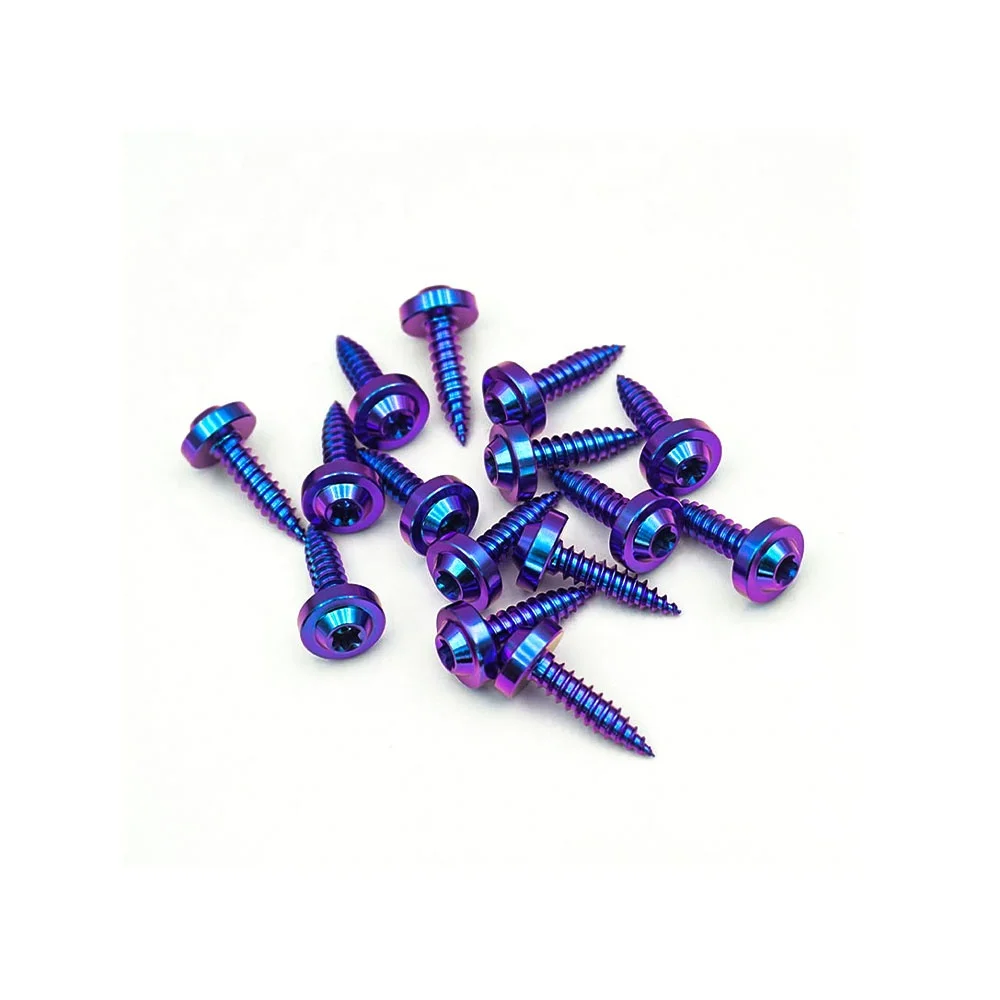 Саморезы Из титанового сплава M5x10/15/20/25 мм