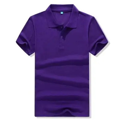 wholesale plain polo shirt design custom purple mens polo shirt from China manufacturer