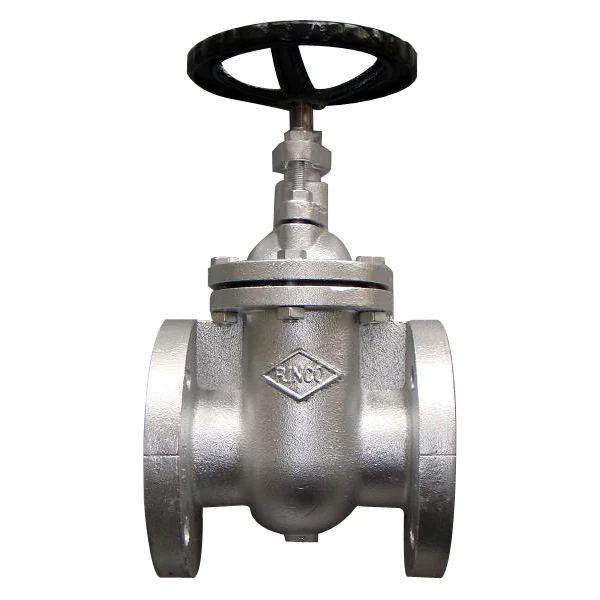 worm gear operated jis 10/ansi 125/150 cast iron gate valve , rising stem flange end