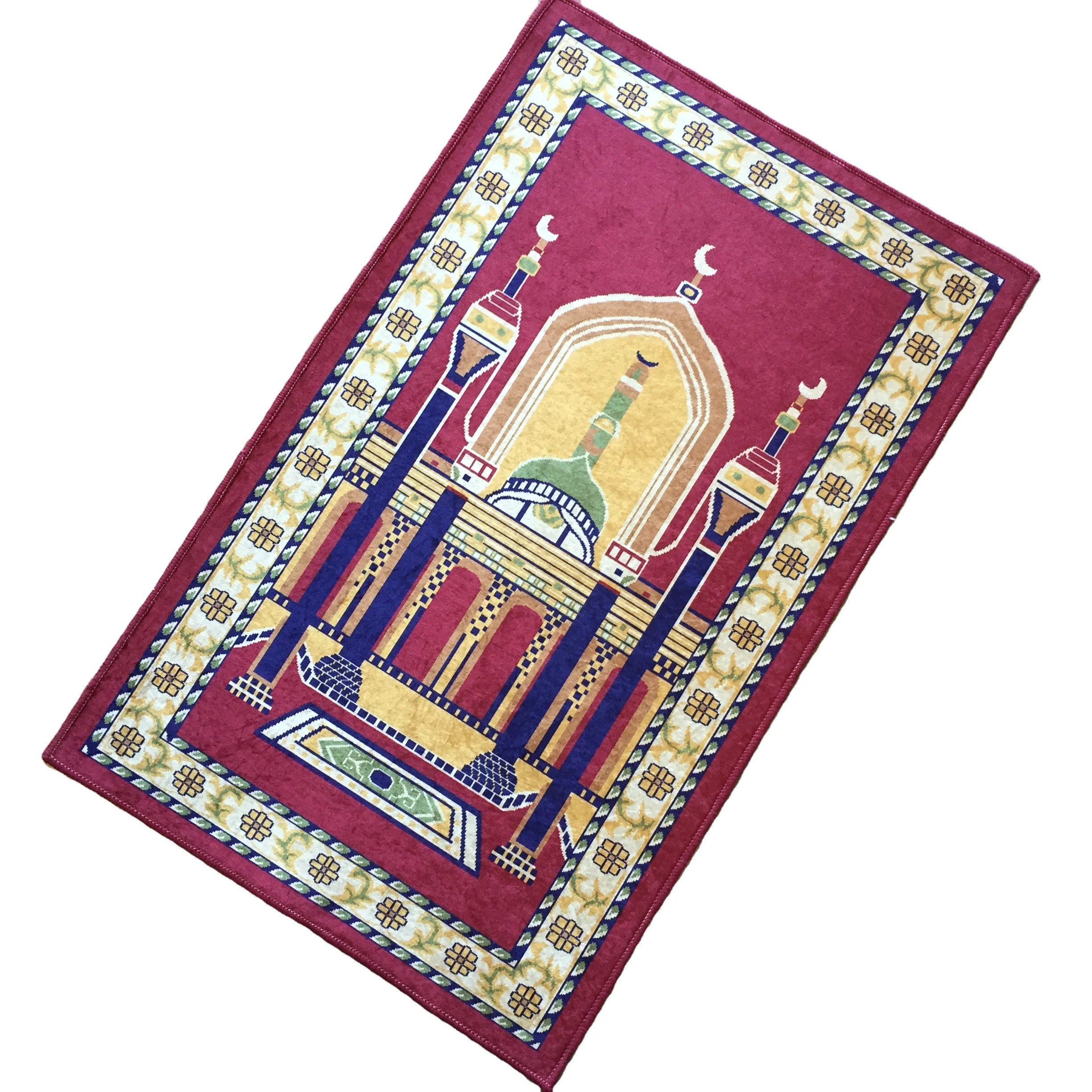 Молитвенный коврик My Salah портативный молитвенный высококачественный из полиэстера