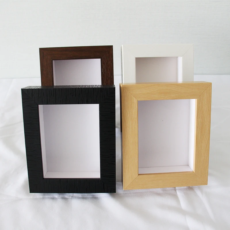 0.78Inch Depth Of Usable Space 6X6inch Hollow Box Frame With Wall Hanger