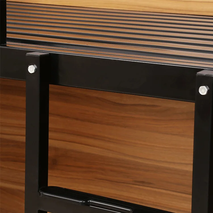 Manufacture Supply Five Star Hotel Beds Custom Color Metal Frame Wood Walls Sleeping Capsule With Storage Under Bed