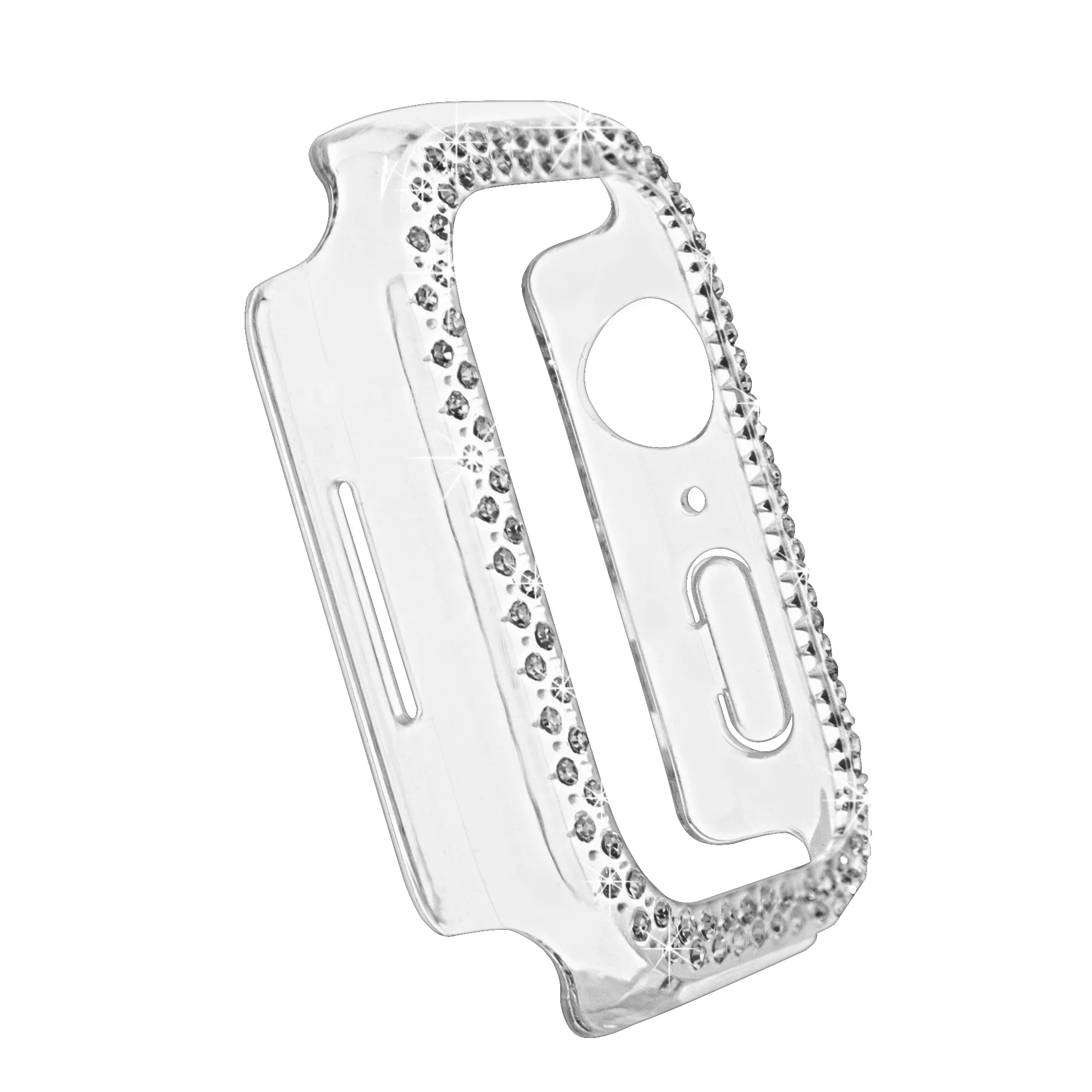Trendybay Лидер продаж Bling Прозрачный поликарбонатный чехол для Apple Watch серии 7 Чехол мобильного телефона Applewatch 41 мм
